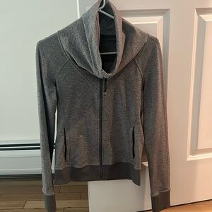 lululemon athletica Gray Zip-Up Hoodie